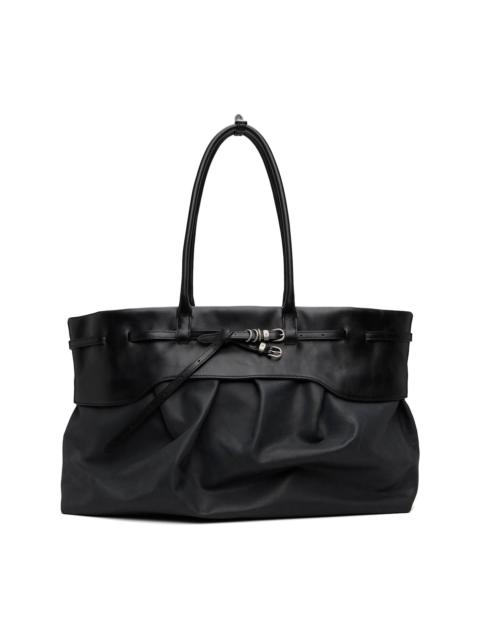 MARGESHERWOOD Black Soft Grandma Layered Tote