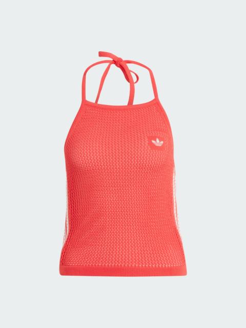 adidas KNITTED CROCHET TOP