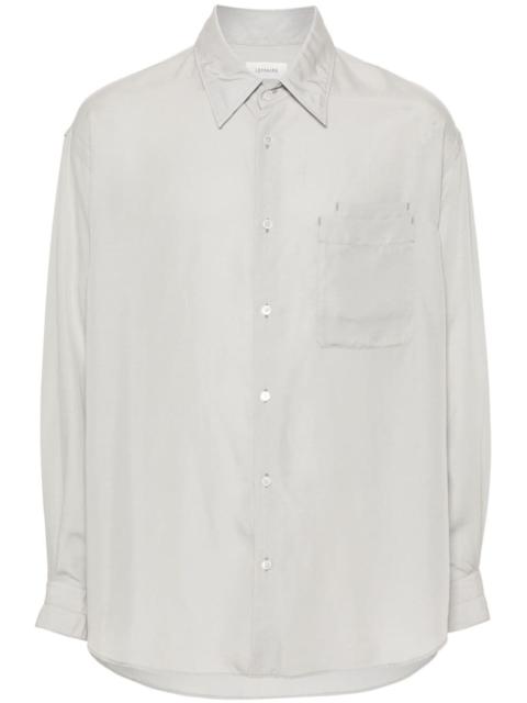 Lemaire double-pocket lyocell shirt