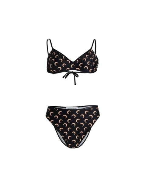 Marine Serre Printed Two Piece Bikini