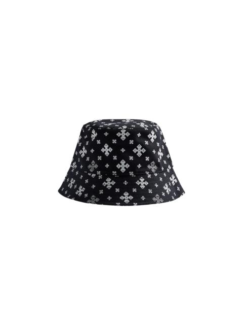 Rhude Cross Bandana Bucket Hat "Black/White" PF24HA030120119