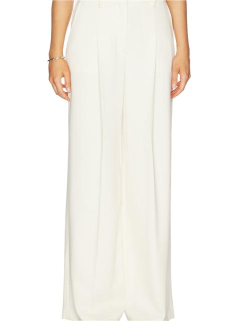 Theory Oversize Wide Pleated Trouser