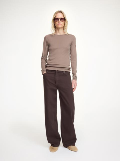 BY MALENE BIRGER Fritha Lyocell long-sleeved T-shirt