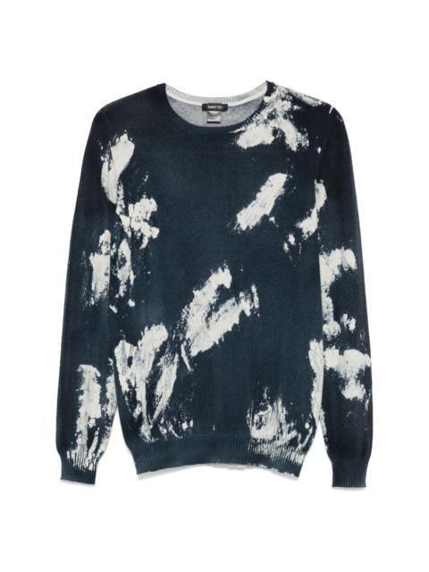 Avant Toi clay-effect sweater