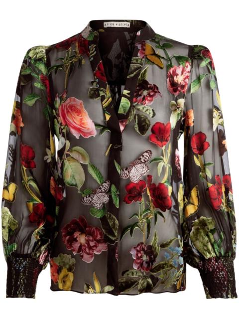 Alice + Olivia Sheila blouse