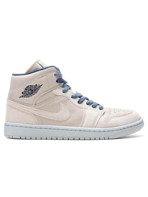 Jordan AIR JORDAN 1 MID SE WOMEN'S - SAND DRIFT/SAIL/MIDNIGHT NAVY