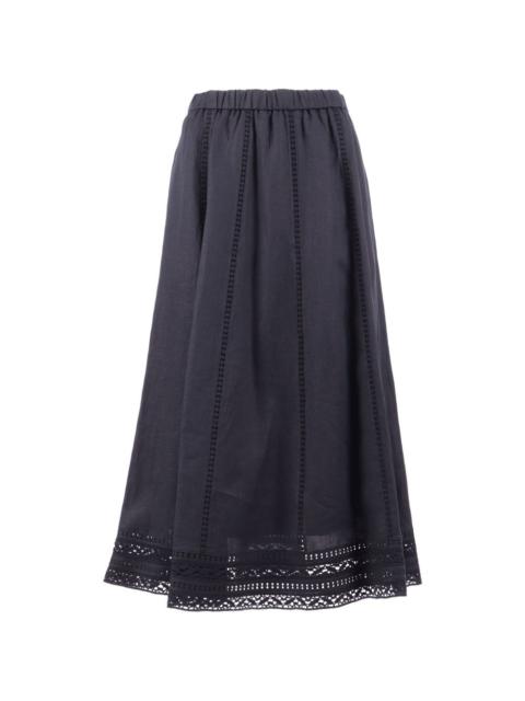 WEEKEND Max Mara embroidery skirt