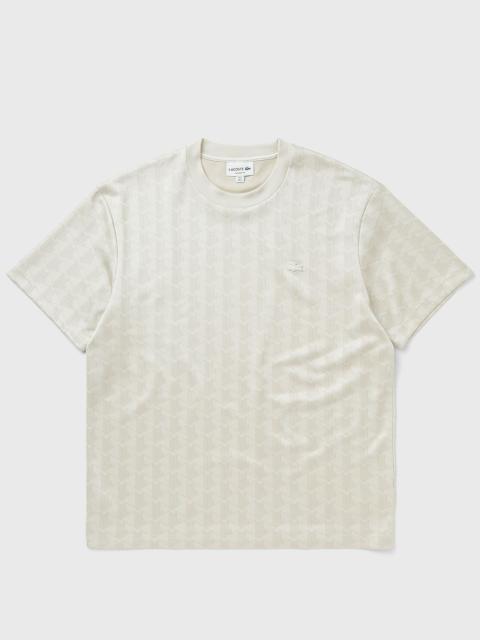 LACOSTE Monogram Jacquard Tee