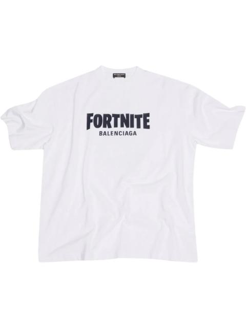 BALENCIAGA Fortnite logo cotton T-shirt