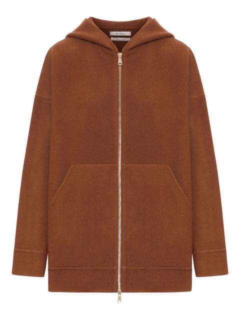 wool zip-up hoodie