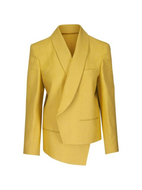 MICHAEL KORS Palomino asymmetric shawl-lapel jacket