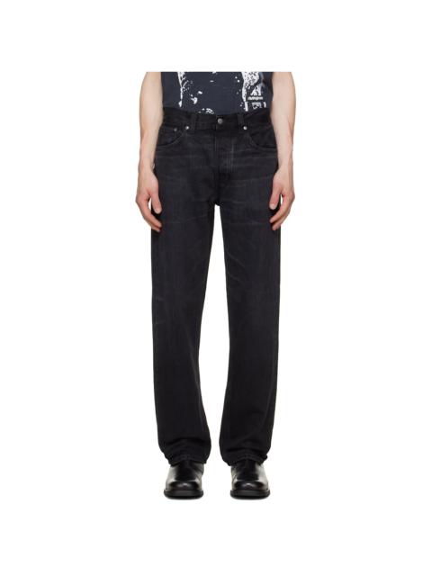 Nudie Jeans Black Rad Rufus Jeans
