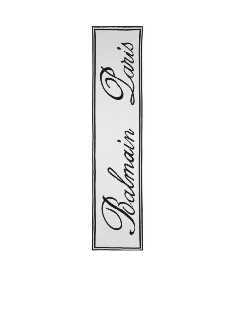 Balmain Signature reversible scarf