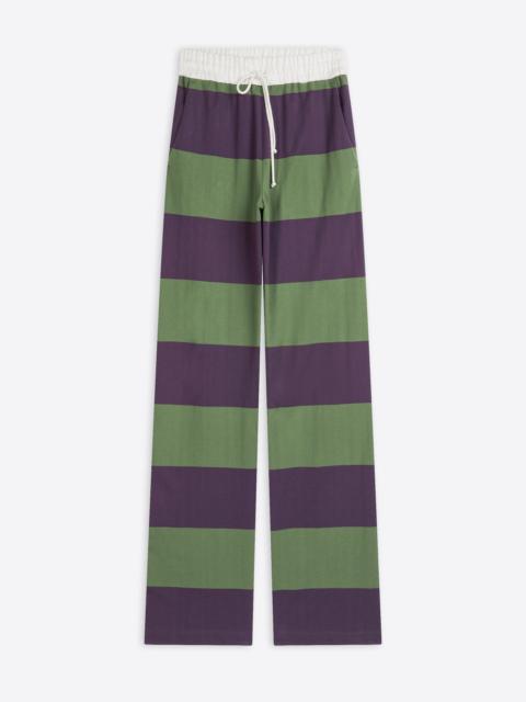 Dries Van Noten RUGBY STRIPED PANTS