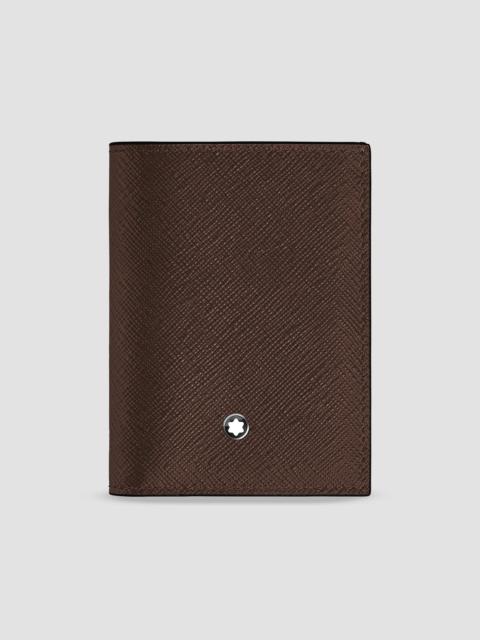 Montblanc Men's Sartorial Leather Mini Wallet - Brown