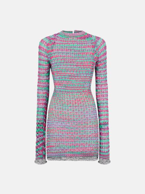 THE ATTICO MULTICOLOR MINI DRESS