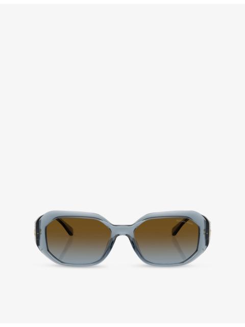 MICHAEL KORS MK2240U Siesta Key Irregular-Frame Acetate Sunglasses