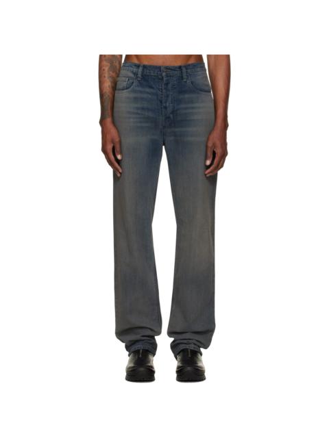 AlLEXANDER DIGENOVA Blue Straight Leg Jeans