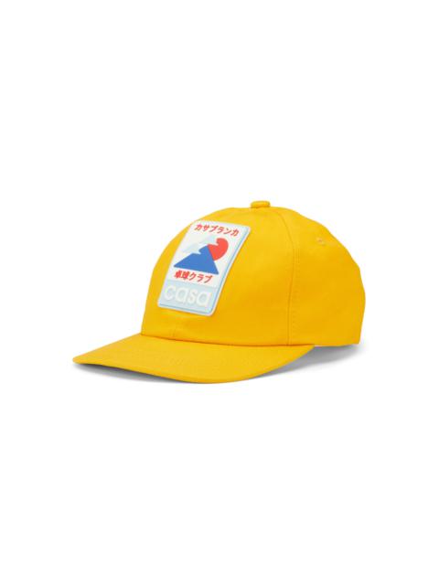 CASABLANCA Off-White Yellow Patch Cap