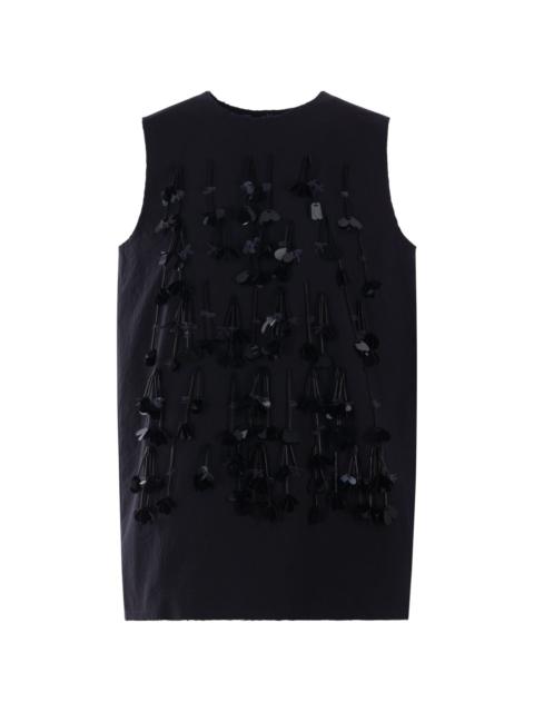 Plan C sequin-embellished top
