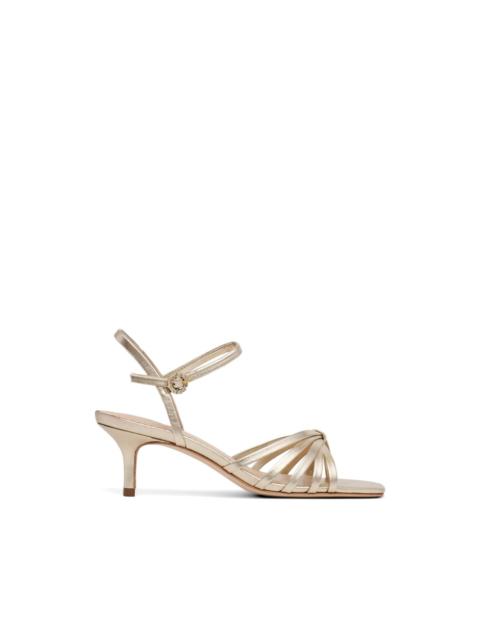 Cinq à Sept Malia metallic heeled sandals