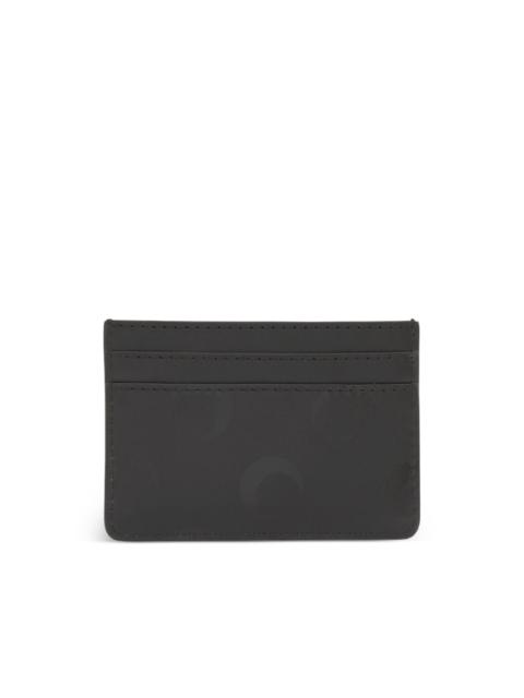 Marine Serre Moon canvas cardholder