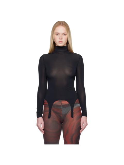 Jean Paul Gaultier Navy 'The Garter' Top