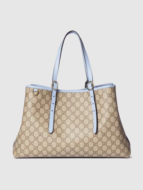 GUCCI GG Emblem large tote bag