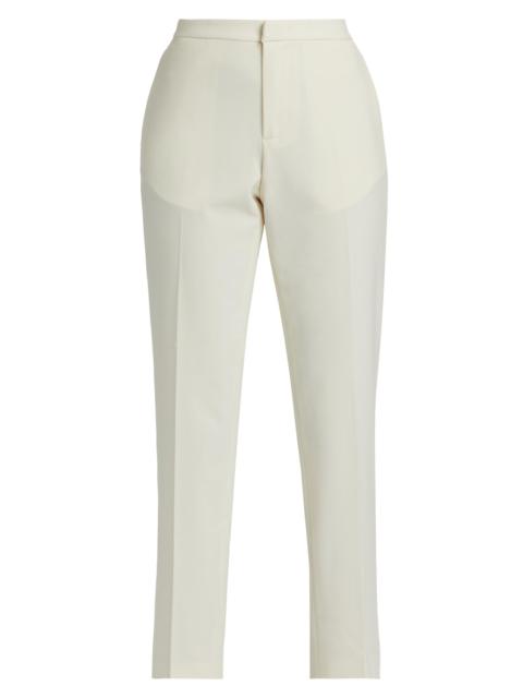 FABIANA FILIPPI Women's Tecno Tailored Regular-Fit Trousers - Natural