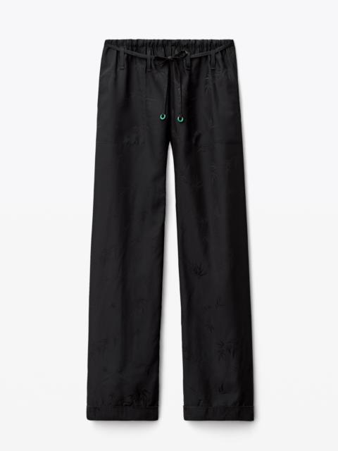 Alexander Wang PJ PANT IN VISCOSE JACQUARD