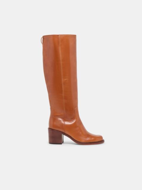 dolce vita LUCYLE BOOTS TAN LEATHER