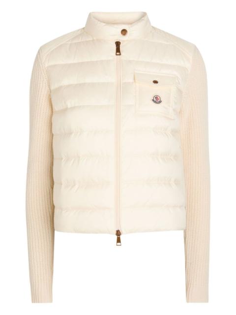Moncler padded cardigan