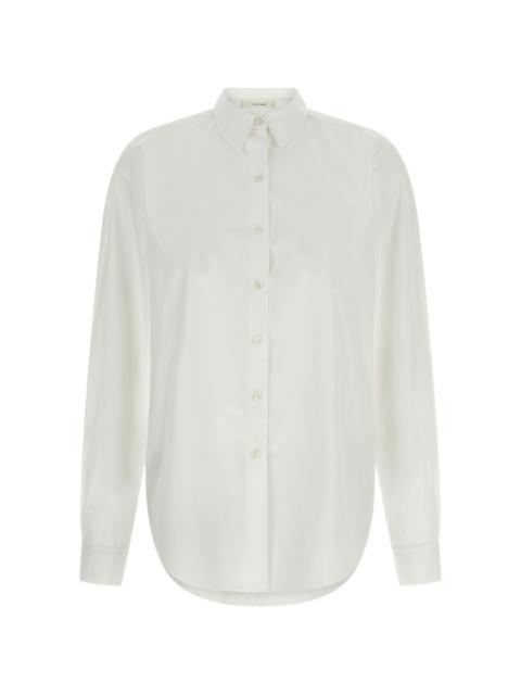 The Row Fiora cotton poplin shirt