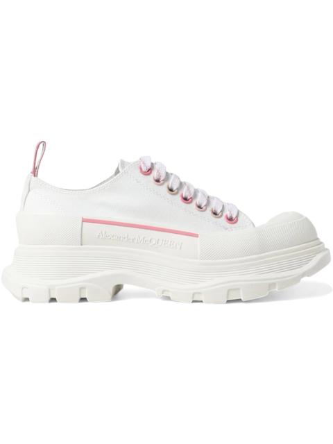 Alexander McQueen Alexander McQueen Tread Slick Low Lace Up White Soft Coral (Women's)