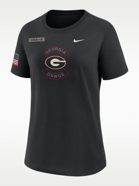 Nike Georgia Military Appreciation Women's Nike Dri-FIT College T-Shirt