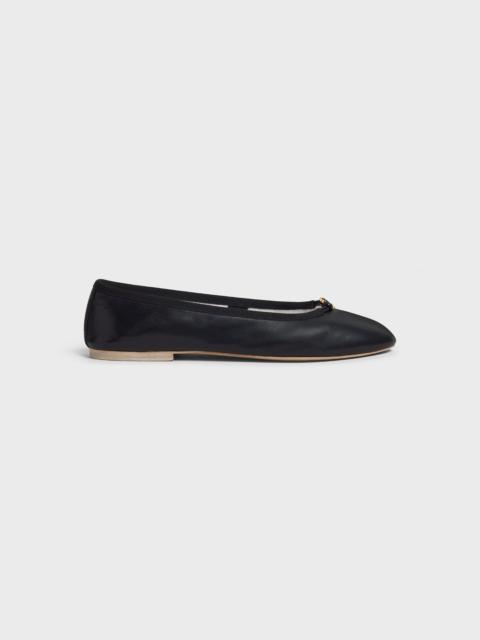 CELINE Les ballerines CELINE Triomphe ballerina in Lambskin
