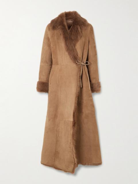 NOUR HAMMOUR Joni Shearling Coat