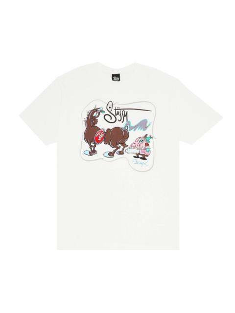 Stussy John K Horse Tee 'White'