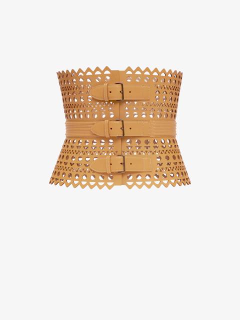 Alaïa CORSET BELT IN VIENNE CALFSKIN