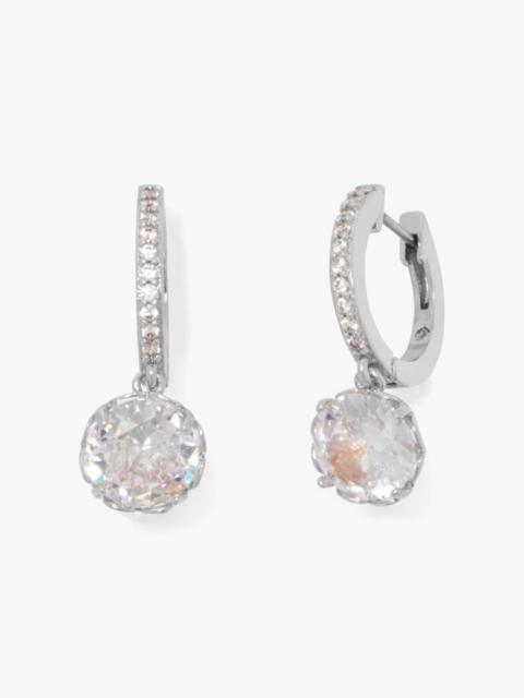 kate spade That Sparkle Pavé Mini Hoops