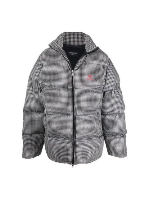 BALENCIAGA Men's Sporty B Cosy Puffer  in Black