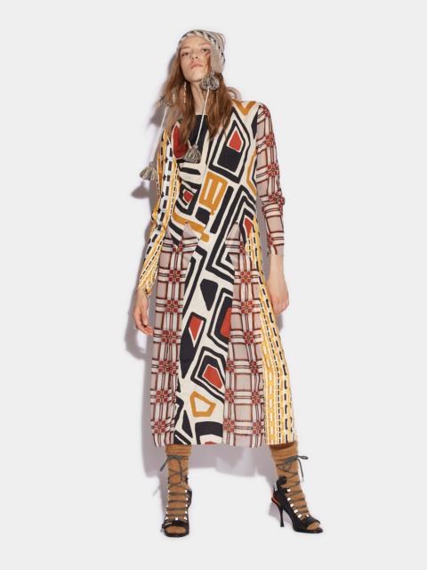 DSQUARED2 PRINT OBSESSION LONG TUNIC