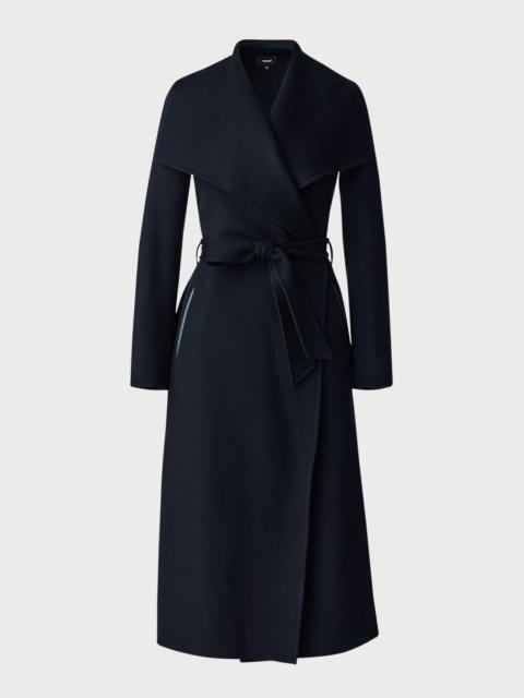 MACKAGE Mai Wool Belted Wrap Coat
