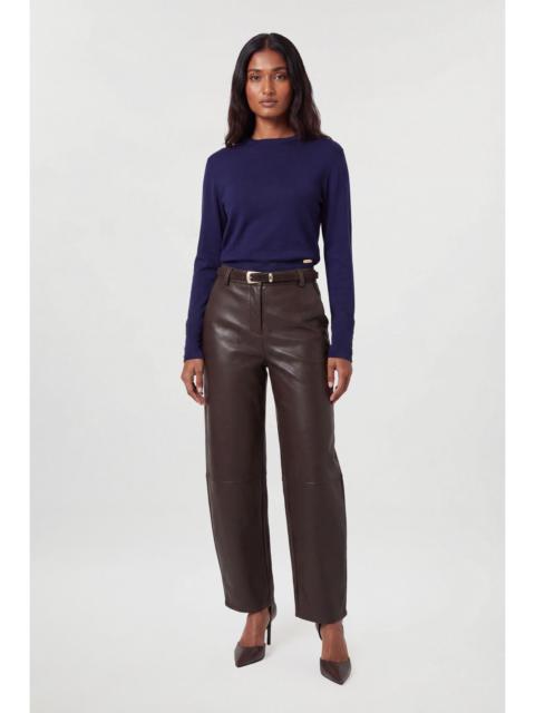 KAREN MILLEN Forever Viscose Blend Knitted Long Sleeve Crew Neck Jumper