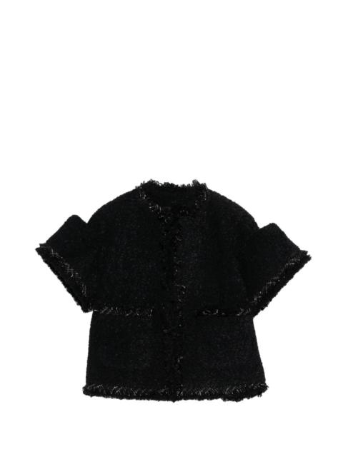 sacai fringed jacket