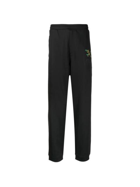 KENZO crest logo-embroidered track pants