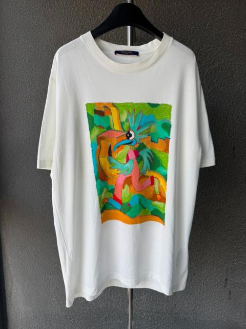 Louis Vuitton Louis Vuitton Doodle Doll Dinosaur Short Sleeve Shirt