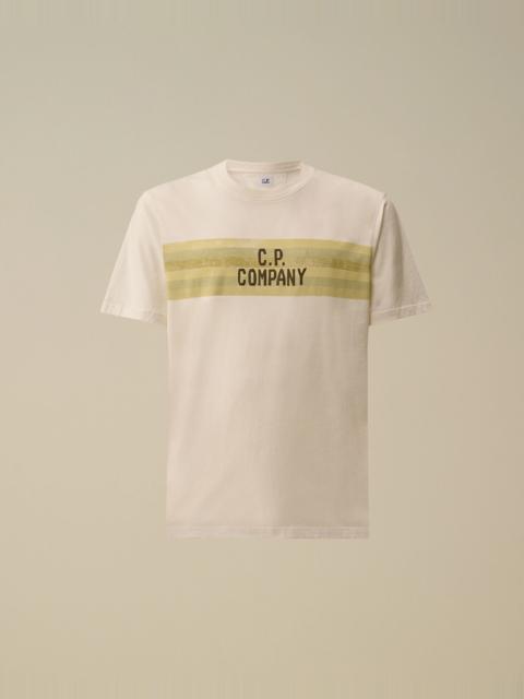 C.P. Company 30/1 Jersey Short Sleeve Striped T-Shirt