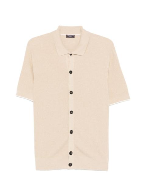 PESERICO knitted polo shirt