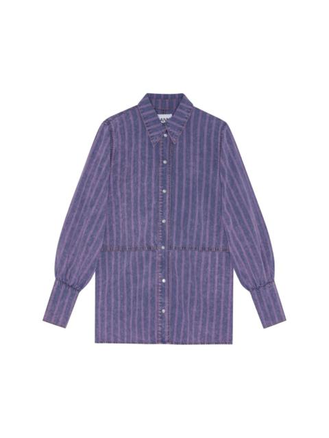 striped organic-cotton shirt